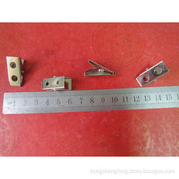 Factory Supply Cheap Metal ID Card Badge Holder Clip